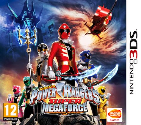 Bandai Namco Announce Power Rangers Megaforce Game The Arcade