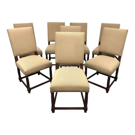 Rustic upholstered dining room chairs mountain chairs. Restoration Hardware Empire Parsons Upholstered Side ...