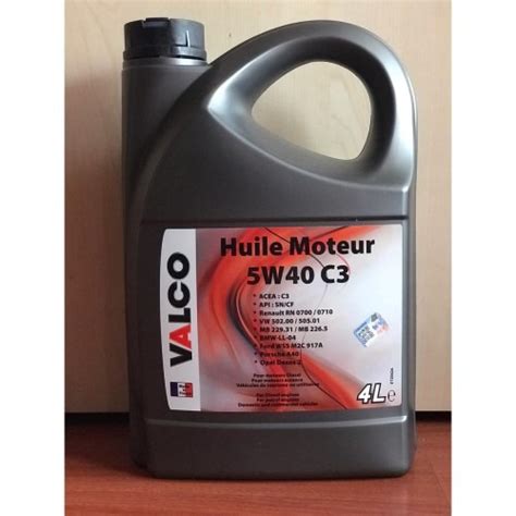 It is an essential piece of car maintenance which can so often be overlooked in the busyness of our everyday lives, but engine oil is a crucial component to seeing your engine running smoothly, allowing the various components to work together effectively, and in. Fully Synthetic Valco Engine Oil 5W40 C3 - Mobimech