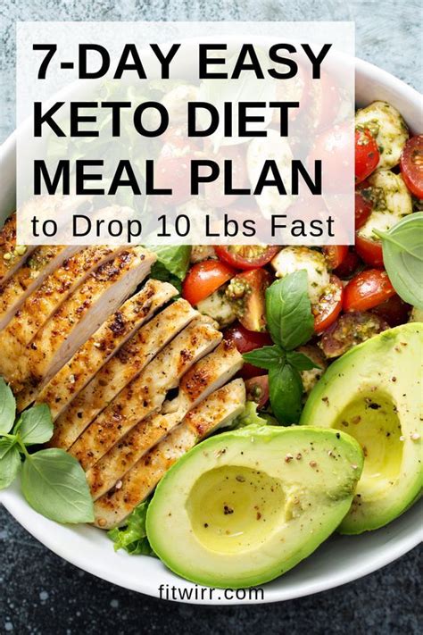 Keto Diet Menu 7 Day Meal Plan For Beginners To Lose 10 Lbs In 2020 Easy Keto Meal Plan Diet