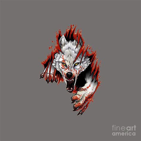 Wolf Digital Art By Andri Yanto Fine Art America