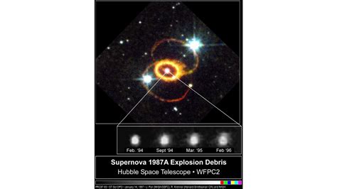 Hubble Reveals Structure Of Supernova 1987a Explosion Debris Hubblesite