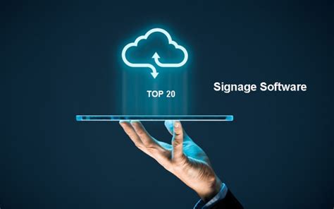 Top 20 Digital Signage Softwarecms