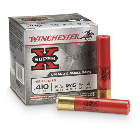 Winchester Super X High Brass Game Loads Gauge Ozs Rounds All