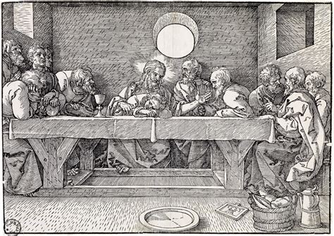 Dürer Albrecht The Last Supper 1523 Mutualart