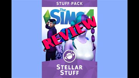 Sims 4 Fan Stuff Pack Review ~ Stellar Stuff Pack Youtube