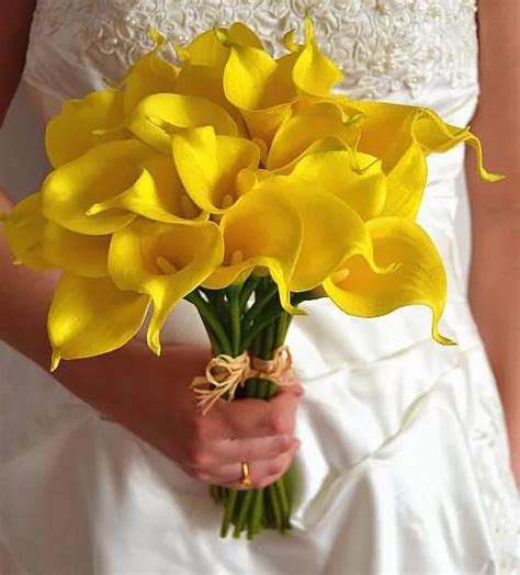 Cascading Calla Lily Bouquet Calla Lily Bulbs For Bridal Wedding