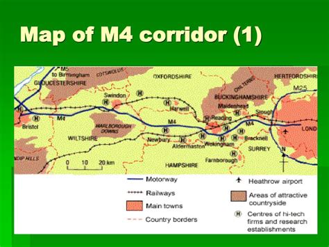 Ppt M4 Corridor Powerpoint Presentation Free Download Id180190