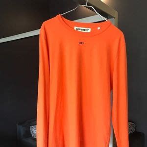 Orange off white shirt by pyngyin {{tags: VLONE Shirts | Orange Offwhite X Vlone Collab | Poshmark