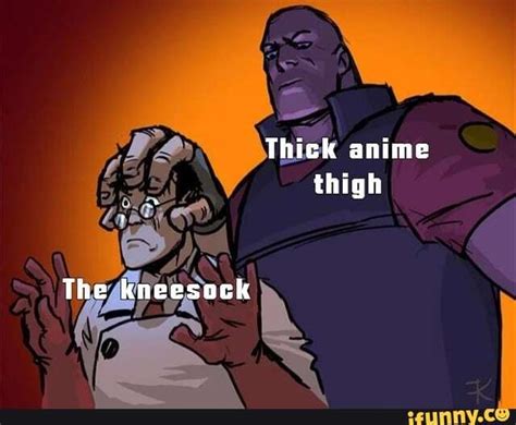 Thick Anime Thigh The Kneesock Ifunny