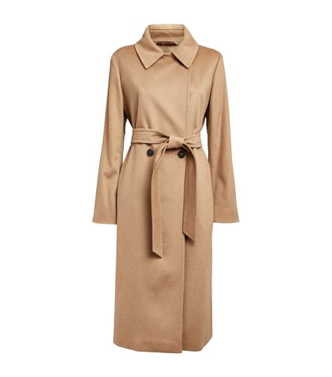 Max Mara Beige Cashmere Trench Coat Harrods Uk