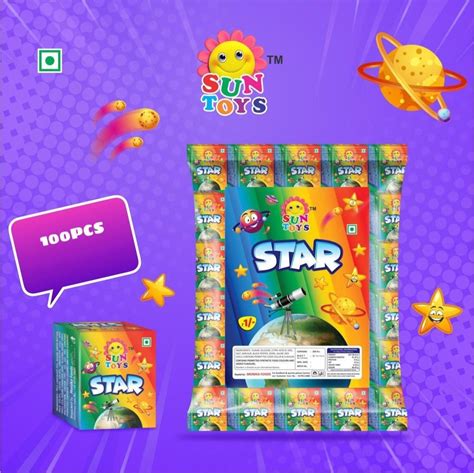 Sun Toys Toffee Star Candy Packet Packaging Size 100 Pieces At Rs 55