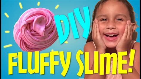 diy fluffy slime w lani youtube