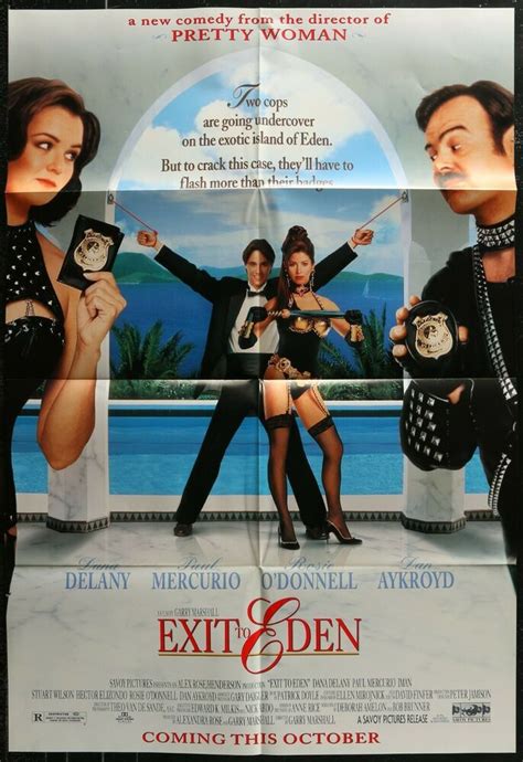 Exit To Eden 1994 Original Movie Poster Dan Aykroyd Rosie O