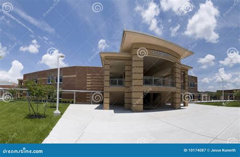 Academic Building At High School In Florida Stock Image Image Of High
