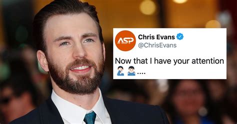 You Saw Chris Evans Dick Pic Well He Finally Responded