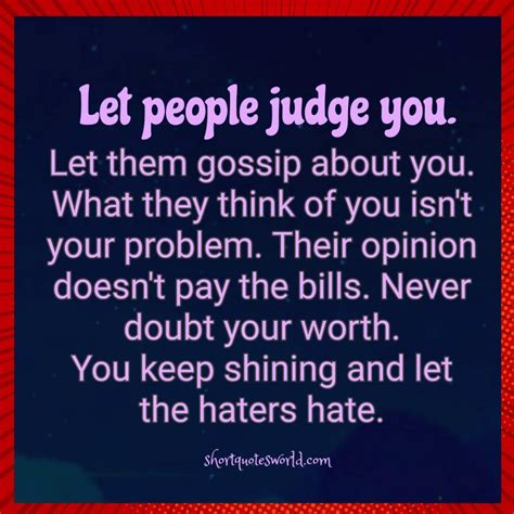 People Judge You Quotes Aperta Trend