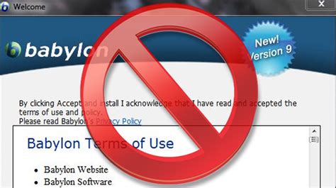 How To Remove Babylon Search Toolbar Pcmag