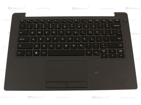 New Dell Oem Inspiron 15 7560 Palmrest Backlit Keyboard Assembly Non
