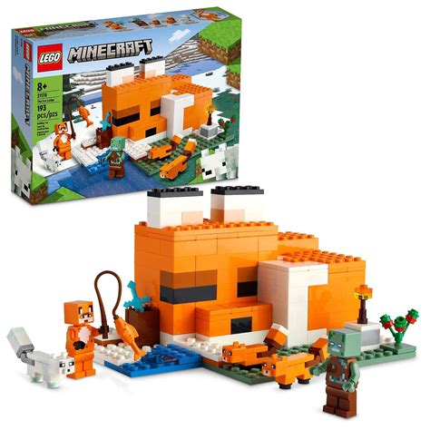 Lego Minecraft De Fox Lodge Bouwpakket Met 193 Stuks 1 Ea Fruugo Nl