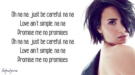 No Promises Cheat Codes Ft Demi Lovato Lyrics Youtube