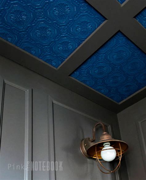 The ultimate texture for ceilings! Hometalk | Textured Coloured Ceilings In The Bathroom