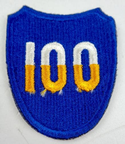 Imcs Militaria Us Ww2 100th Infantry Division Patch