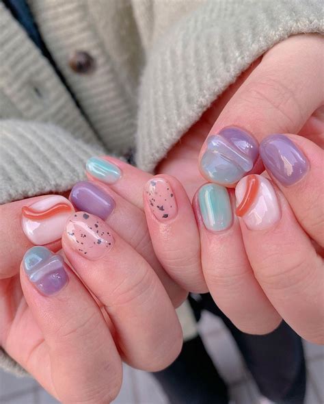 Candy Inspired Nail Art Designs With 3d Jelly Effect Popular In Korea And Japan