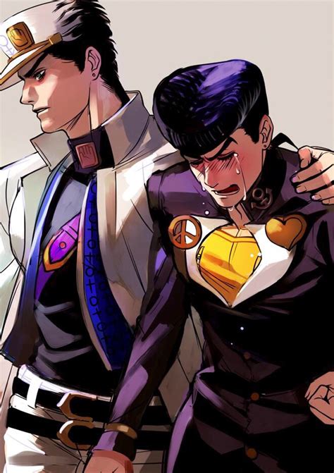 Kujo Jotaro And Higashikata Josuke Jojo No Kimyou Na Bouken And 1 More Drawn By Higurehiiro