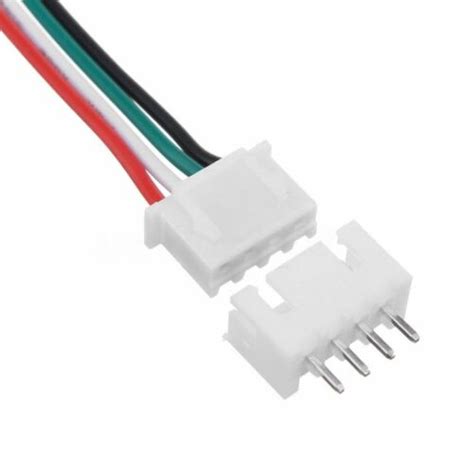 Set Mini Micro Jst Xh Mm Pin Connector Plug With Awg Wires Cm Ebay