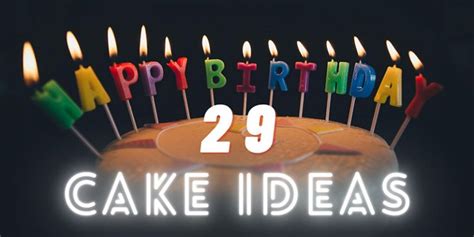 29th Birthday Cake Ideas