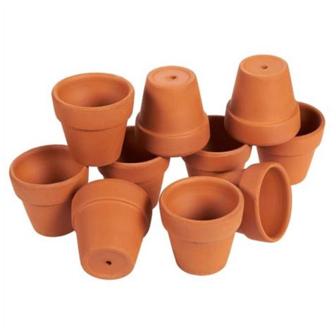 Terra Cotta Pots 10 Count Terracotta Pots 26 Inch Mini Flower Pots