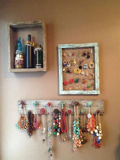 ☮ American Hippie Bohéme Boho Style Jewelry ☮ Storage Wood Jewellery