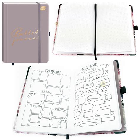 Planer Notes Organizer Bullet Journal Nude A Z Allegro Pl