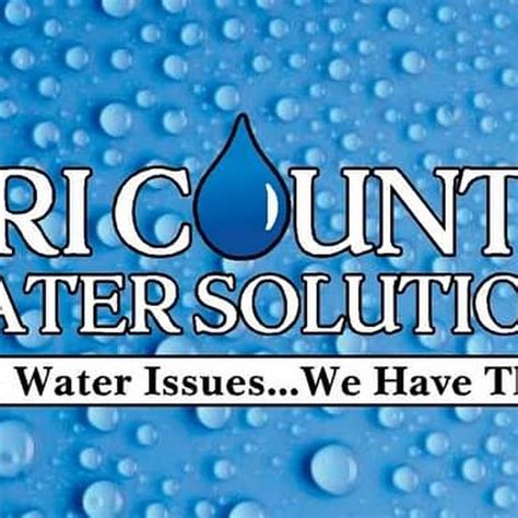Tri County Water Solutions Llc Water Softening Equipment Supplier