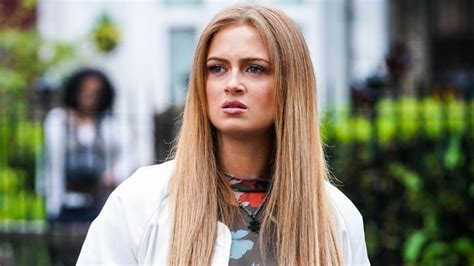 Eastenders Maisie Smith Films Final Tiffany Butcher Scenes As She