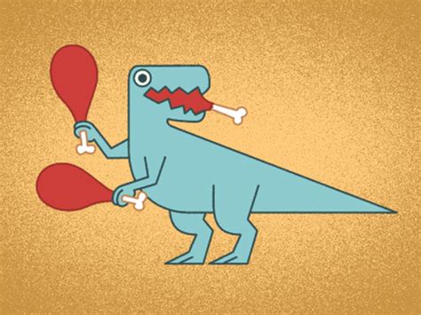 Dead Dinos By Caitlin Cadieux On Dribbble