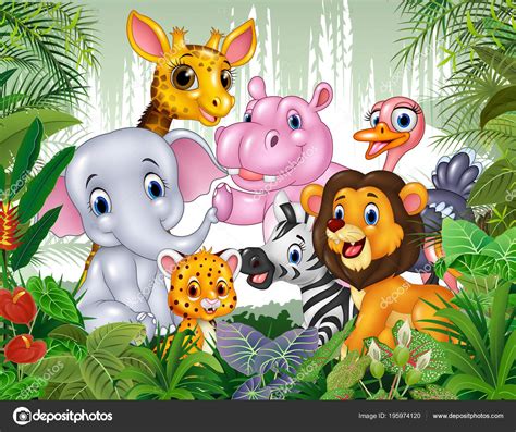 Top 18 Mejores Los Animales Salvajes Para Niños Dibujos Animados