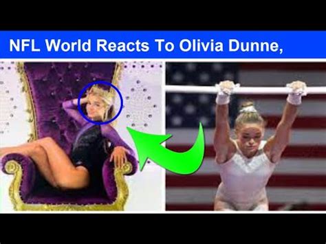 NFL World Reacts To Olivia Dunne Antonio Brown Video 2022 YouTube