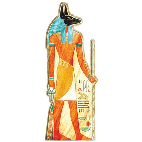 Anubis Anpu Ancient Egyptian God Death Underworld Cardboard Cutout