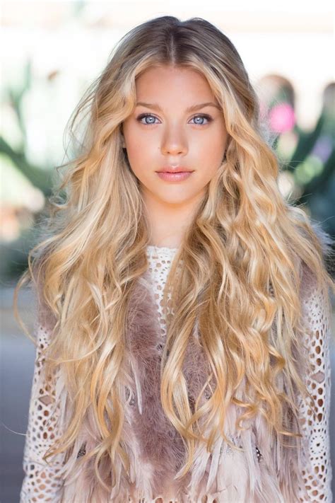 kaylyn slevin beautiful blonde beauty long hair styles
