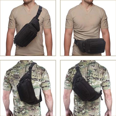 Tactical Concealed Carry Fanny Pack Holster For Byrna With Ammo Armor