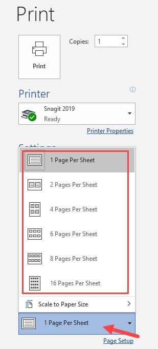 How To Print Multiple Pages On One Page Pdf Windows 10