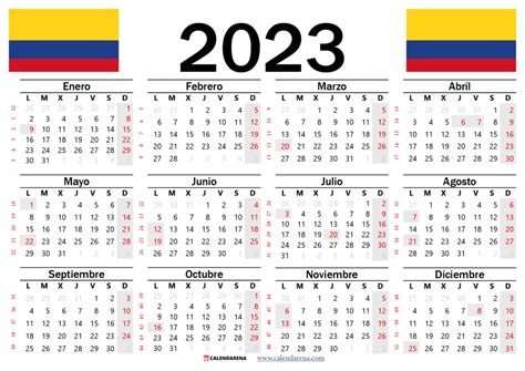 Calendario 2023 Colombia Con Festivos Pdf 2164 Hot Sexy Girl