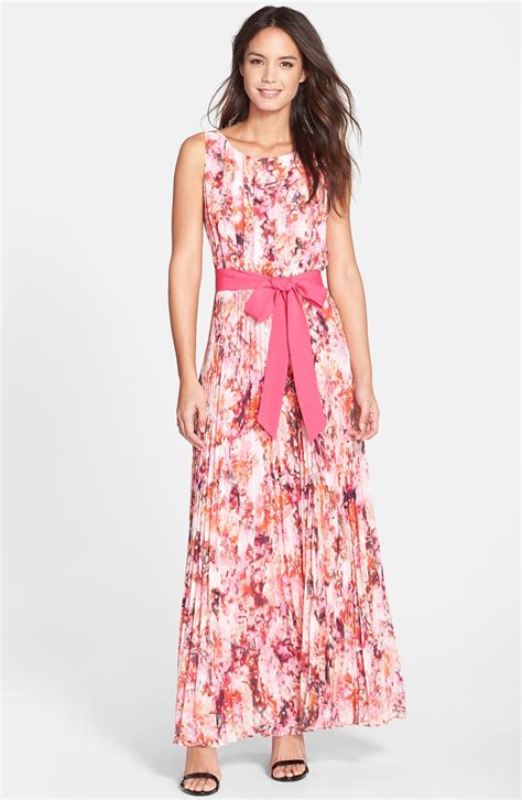 Eliza J Print Chiffon Maxi Dress Nordstrom