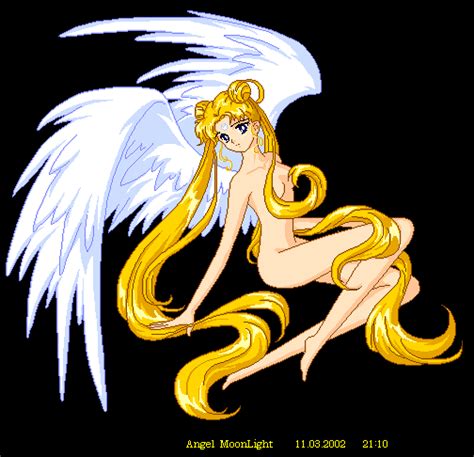 Rule 34 Angel Angel Wings Bishoujo Senshi Sailor Moon Blonde Hair