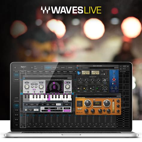 Waves Announces A New Application Superrack Performer Mix Live With