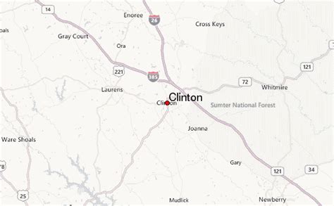 Guía Urbano De Clinton Carolina Del Sur