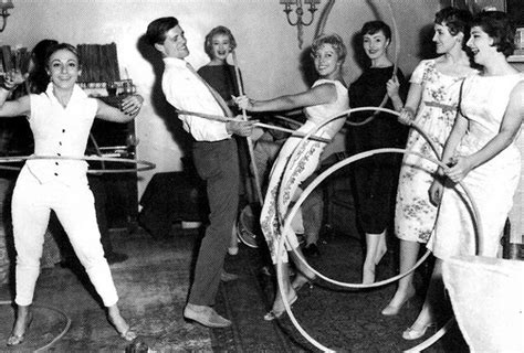 Ronnie Carroll With Hula Hoops 1960s Hula Hoop Hula Life In The 1950s