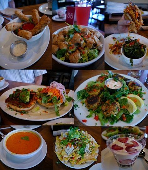 After years of testing, and now seeing seitan blow up all over. top row: Native Chicken Wings, Chimi Chop Salad with ...